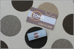 town materials on Soleo pillow